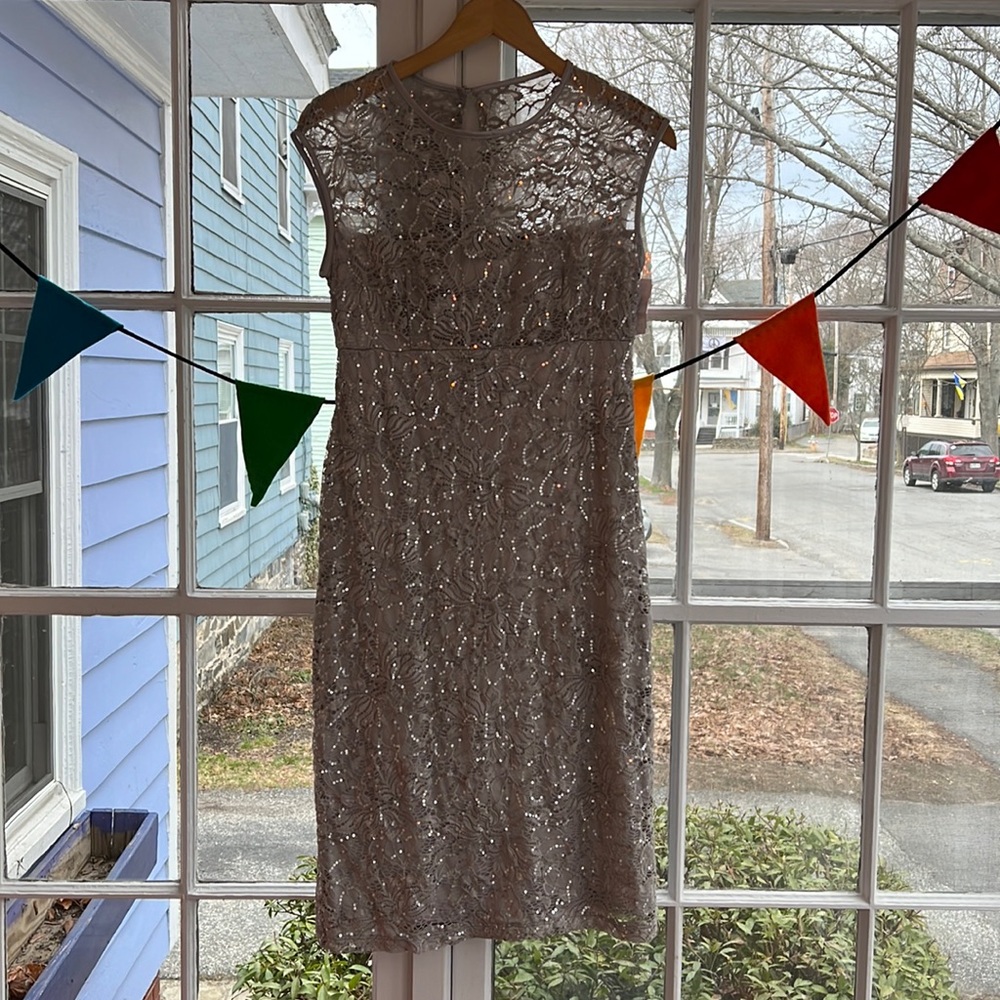Light gray dress